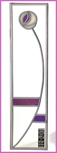 Mackintosh Mirror Singe Rosebud